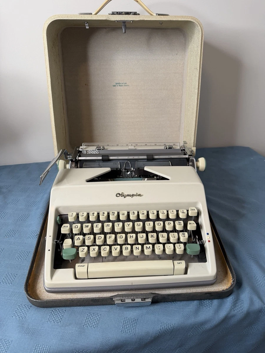 Preços baixos em Máquinas de Escrever Olympia | eBay