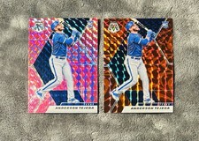 Anderson Tejeda 2021 Mosaic Pink Camo & Maroon Camo Prizm Rookie Parallel