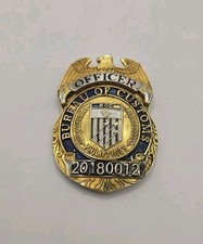 Philippines Bureau Of Customs Official Badge.Used.
