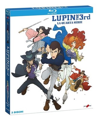 3 Blu-ray LUPIN THE 3rd THIRD THE VIERTE SERIE Box Set Sammlung komplett neu
