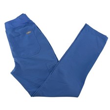 FIGS Technical Collection Scrub Pants Womens XS Blue Cargo Yoga Waistband