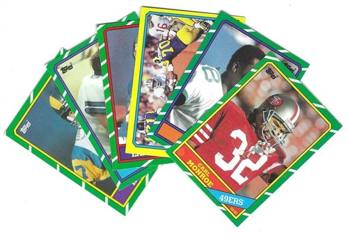 1986 TOPPS FOOTBALL CARD SINGLES (1-250) *** 35¢ EACH+ ***$3.00 MINIMUM***