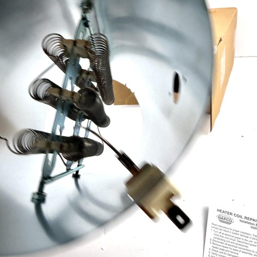 Conjunto de elemento calefactor secadora Napco DE612 reemplaza LA-1044 Supco leer - Imagen 7 de 8