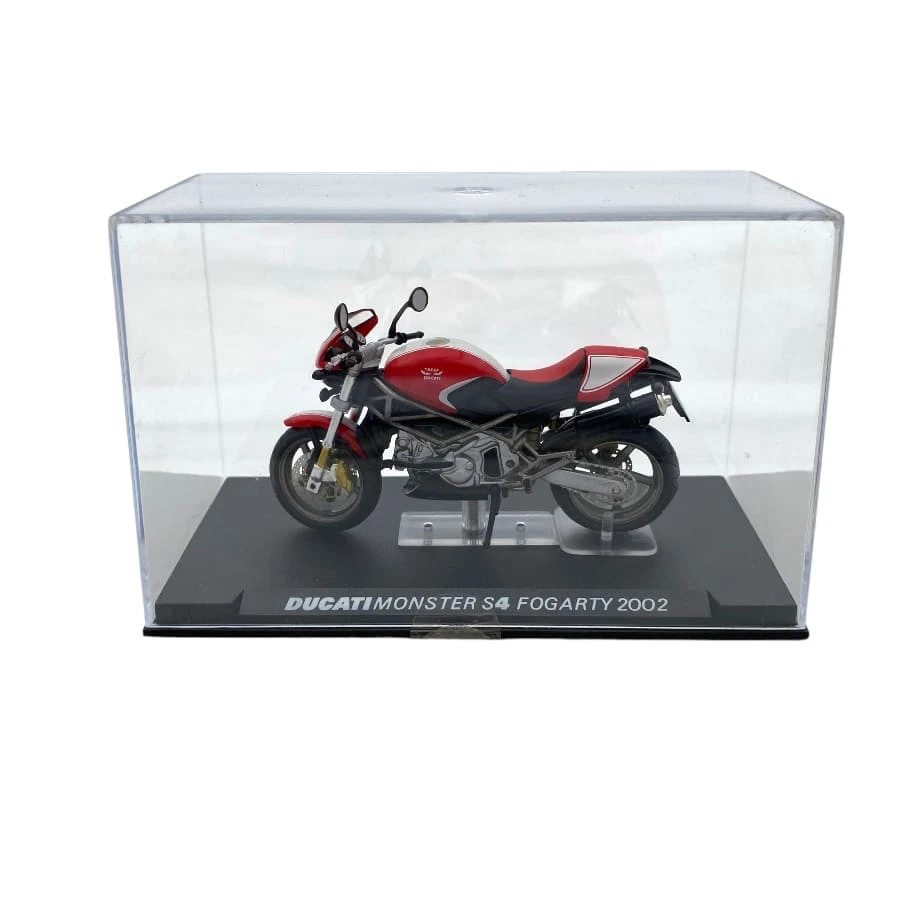 Modellino Moto Atlas Edicola 1/24 Ducati Monster S4 Fogarty 2002 - Immagine 4 di 4