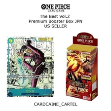 ONE PIECE The Best Vol.2 PRB-02 Booster Box JPN | US Seller