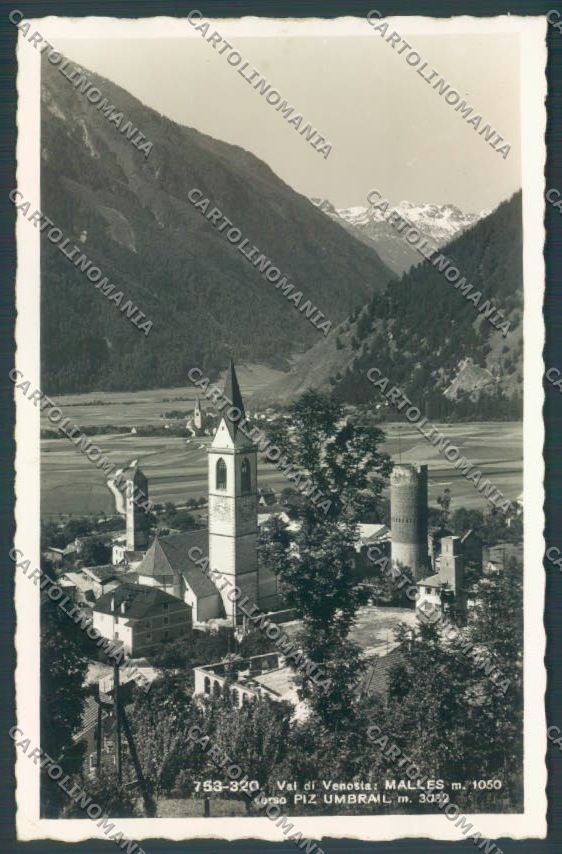 Bolzano Malles Foto cartolina ZT9932