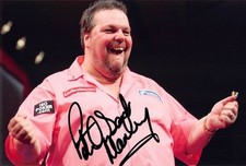 Peter Manley -  Darts - Foto - 10x15 cm- original signiert ! TOP ! (1)