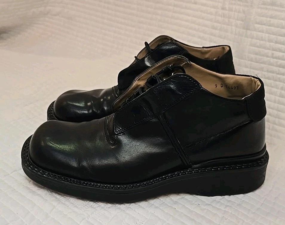 Stanley Blacker  Leather Men's 9D Lace Up Made in Italy Oxford Shoes - Image 2 of 4