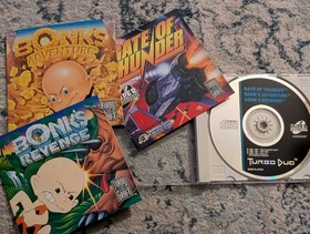 TurboGrafx 16 CD Ys III, Ys 1&2, Gate of Thunder Lot Bundle