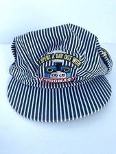 Thomas  Friends Train Cap Hat Childrens Conductor Engineer Striped Size Kids