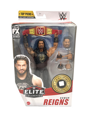 WWE Roman Reigns Elite Top Picks 2021 Red Universal Belt Big Dog