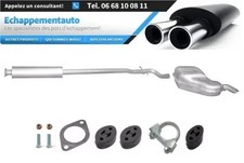 Volvo V70 II/XC70 I 2.4 T/2.5 T/2.4 D/D5 Auspuff Mit Mittelschalldämpfer