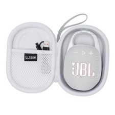 Case for JBL Clip 5/4 Ultra-Portable Waterproof for JBL Clip 5/4 Speaker White
