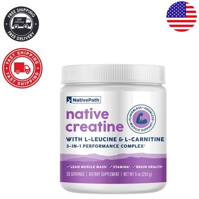 Achieve Your Fitness Goals with Creatine, L-Leucine & L-Carnitine - 30 Servings