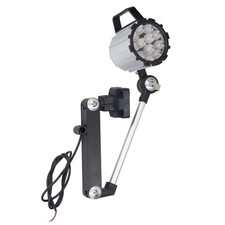 LED Waterproof Machine Work Light Foldable Adjustable Long Arm For Lathe CNC 12W