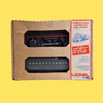 #ad Vintage 1971 Lionel #8141 Pennsylvania Steam Engine Sound Exposed Wiring $189.99