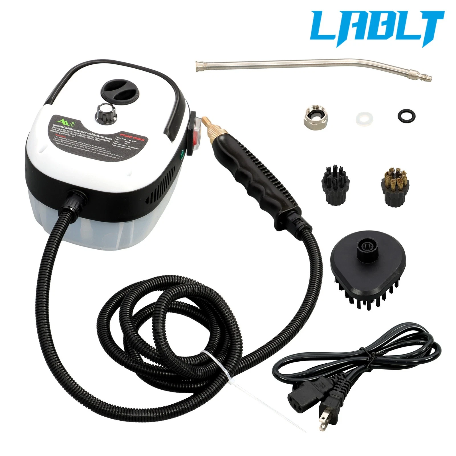 LABLT 2500w 1000ml 110v Portable High Temperature & High Pressure Steam Cleaner
Opens in a new windo