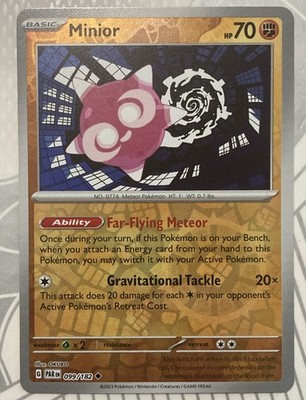 Minior 099/182 Reverse Holo Uncommon Paradox Rift - Pokemon TCG - Near Mint NM