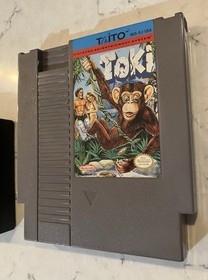 Original Nintendo NES Game - Toki - Authentic, Cleaned & Tested!