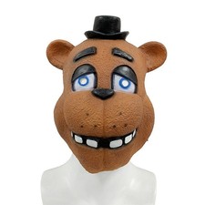 Halloween Funny Bear Head Latex Mask Cosplay Fancy Dress-up Head Wear