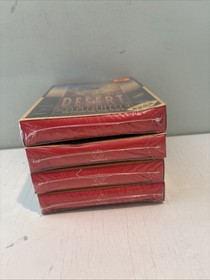 Lot Of 4 Brand New & Factory Sealed Desert Strike Gulf War Sega Genesis EA