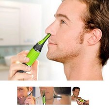 Men Nose Ear Face Neck Eyebrow Hair Mustache Beard Trimmer Shaver Clipper