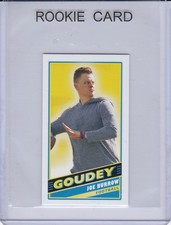 JOE BURROW ROOKIE CARD 2020 Upper Deck Goodwin Champions Mini Version NFL RC. rookie card picture