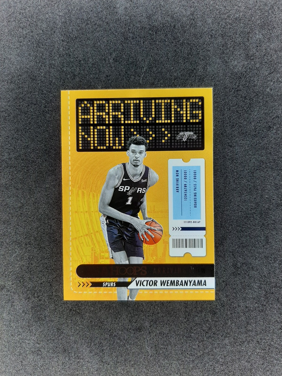 2023-24 Panini NBA Hoops - Arriving Now #26 Victor Wembanyama (RC)