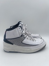 Size 6.5y-Nike Air Jordan 2 Retro Python White Fire Red Black DQ8562-102