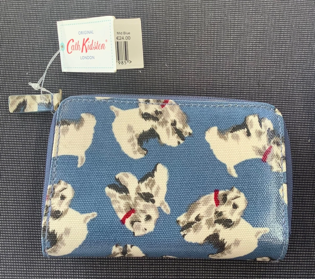 Cath Kidston 置時計 犬デザイン ブルー Cath Kidston わんわんデー