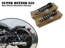 Echte Royal Enfield Super Meteor 650 Hintere ...