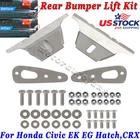 Bumper Lift Kit For 88-00 Honda Civic EK EG CRX Stainless Steel Repair Set US