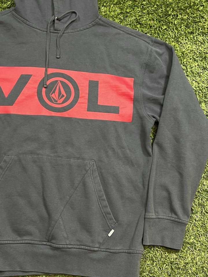 Vintage Y2k 2000's Volcom The Only Constant Is Change Hoodie Sweatshirt Men's XL - Image 3 of 4