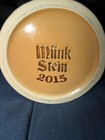 RARE Munktiki MunkStien KRAMPUS Tiki Mug Beer Stien 2017 RAW Glaze Pewter Lid — photo 4