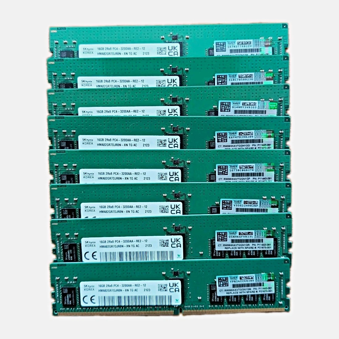 16 GB Capacity per Module DDR4 SDRAM RDIMM Computer Memory (RAM