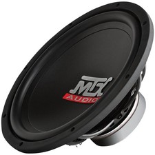 MTX Audio TN12-04 12" Single 4 ohm Terminator Series Subwoofer 12", Black