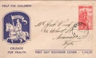 NEW ZEALAND 1937 HEALTH ILLUSTRATED FDC - Jones H37.1A(1)