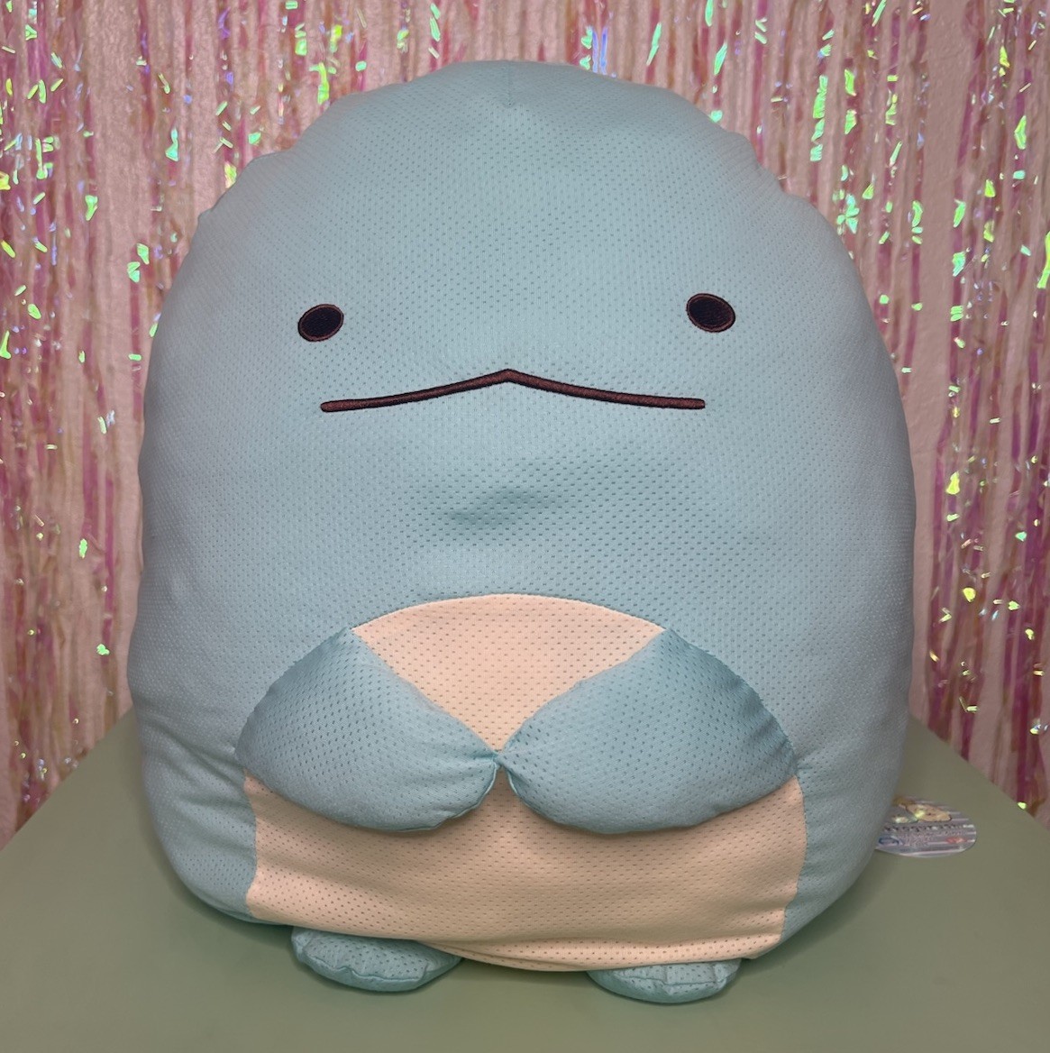 NEW Tokage Cool Plush XL San-x Sumikko Gurashi Super Squishy Hug Toy Lizard Cute