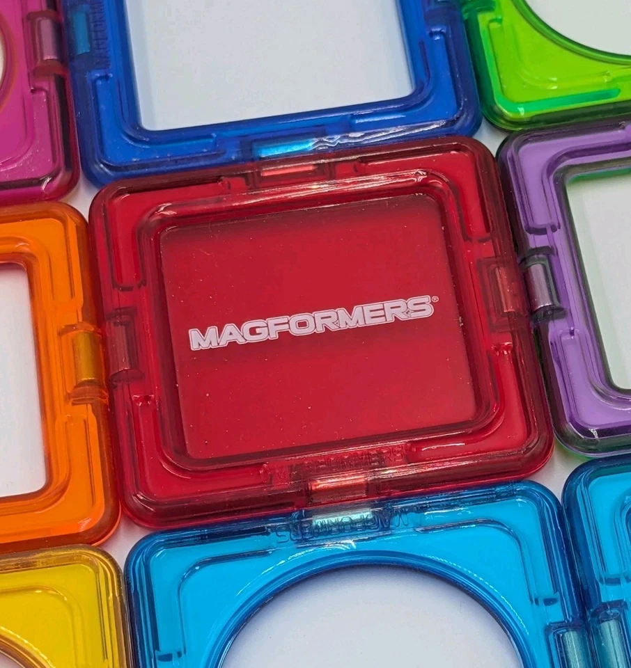 Magnet Tiles Magformers Winning Building Magnetic Toy Set Of 55 - Image 3 of 4