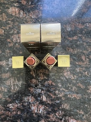 Tom Ford #02 Sun Spark Soleil Lip Balm. Set Of Two. BNIB