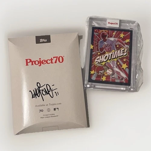 2021 Topps Project 70 Sket One Shohei Ohtani SIGNED BY ARTIST