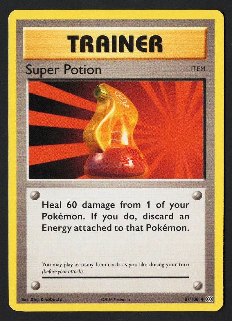 Super Potion 87/108 XY Evolutions 2016 - Pokémon TCG