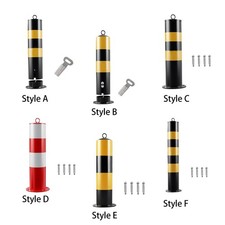 Safe Bollard Post Parking Barrier Pole Barrier Traffic Bollard for Hotels
