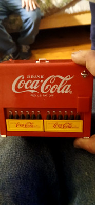 Vintage 1997 Coca Cola Bank Music Box Plays ''Things Go Better With Coke'' ~ Works