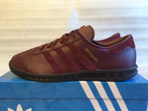 burgundy hamburg adidas