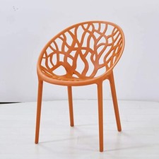 Bird's Nest Style Master Bistro Cafe Bar Garden Patio Dining Chair Set Stackable