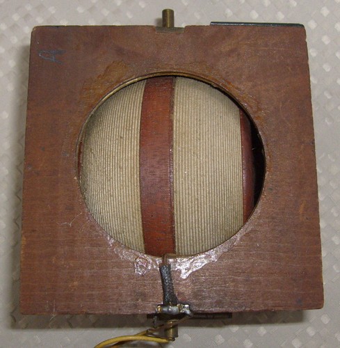 vintage wood variometer variable inductor for radio coil