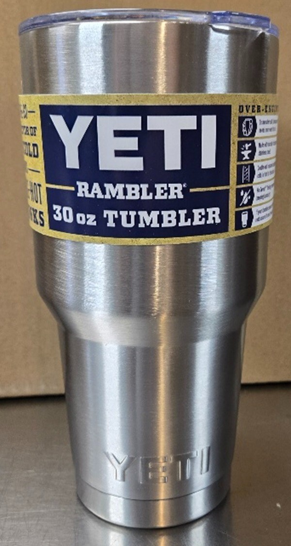 YETI Rambler 30 oz Stainless Steel Vacuum Insulated Tumbler with Strong Double Wall Design