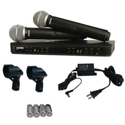 Shure BLX288/PG58 Wireless System w/2 Handheld PG58 Vocal