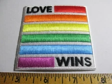 Love Wins Patch C&D Visionary Gay Community 